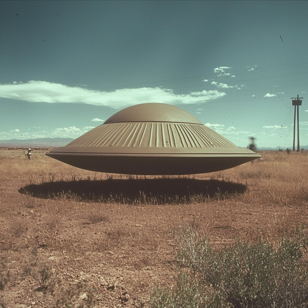 coolstoryjas's tweet photo. Greetings from Roswell: A UFO Affair
#midjourney https://t.co/kieYw7xwih