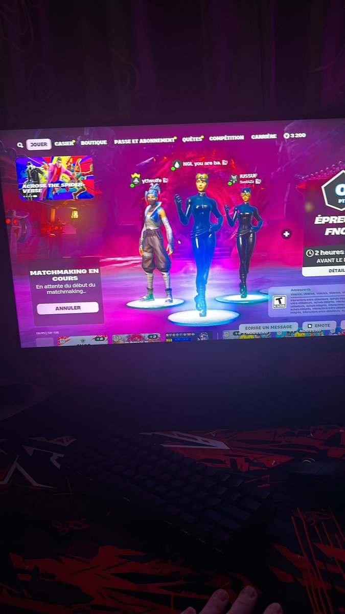ArtyomBirsa's tweet photo. Wating 20 mins and it do not Launch in a game @FortniteGame fixe this! https://t.co/wnTbz9oN90