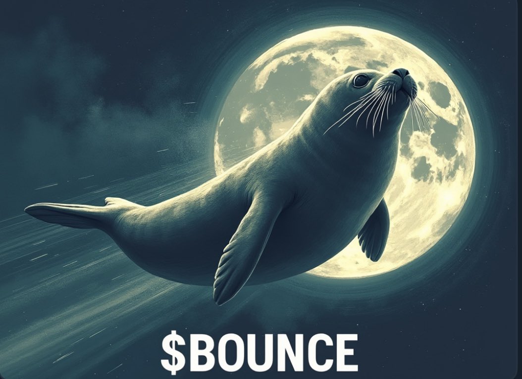 BouncingSealSOL's tweet photo. Fun fact: this seal can $BOUNCE to the moon 🦭🦭🦭🦭🦭🦭🦭🦭🦭🦭🦭 https://t.co/9OjHAI6vRI