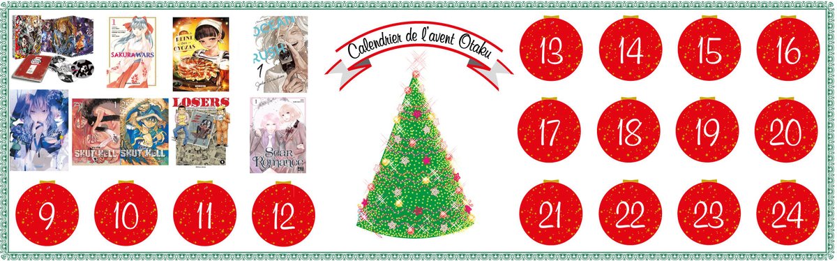 Calendrier de l'avent N°8 🎁

Pour cette huitième case, je vous fais gagner le T1 de "Scar and Romance" !

Pour participer :

- RT + Like
- Follow <a href="/OtakuEsprit/">Esprit Otaku</a>

1 gagnant - TAS le 09/12/24
Réservé France métropolitaine et Belgique