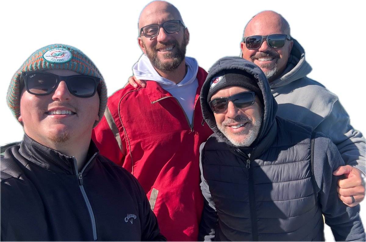 gbouch27's tweet photo. Great day on the water with some of the @Calvary_FB coaches. Cross pollinate a little defense and offensive talk!! Little chilly, but great time. @wessaff14 @Coach_Ronacher @CCHSwrCoach #DominationStation #AirRaidDefense https://t.co/RmGDkdZqRn