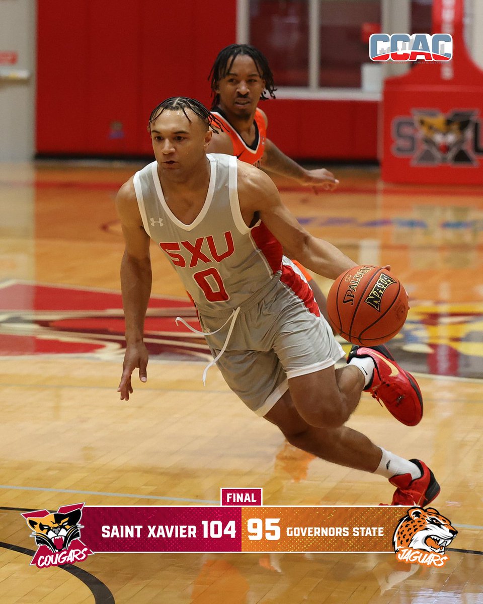 SXU Athletics (@sxuathletics) on Twitter photo COUGARS WIN!!! Jordan Jackson scored 2️⃣5️⃣ pts, Kevin Bishop had 1️⃣8️⃣ pts, Davion Lawrence had 1️⃣5️⃣ pts, Ashton Atwater had 1️⃣3️⃣ pts & 8️⃣ asts and Julian Barr & Deontre Warren each had 1️⃣0️⃣ pts in a 104-95 victory for <a href="/SXU_MBB/">SXU Men's Basketball</a>! #GoCougs🐾🏀 #WeAreSXU COUGARS WIN!!! Jordan Jackson scored 2️⃣5️⃣ pts, Kevin Bishop had 1️⃣8️⃣ pts, Davion Lawrence had 1️⃣5️⃣ pts, Ashton Atwater had 1️⃣3️⃣ pts & 8️⃣ asts and Julian Barr & Deontre Warren each had 1️⃣0️⃣ pts in a 104-95 victory for <a href="/SXU_MBB/">SXU Men's Basketball</a>! #GoCougs🐾🏀 #WeAreSXU
