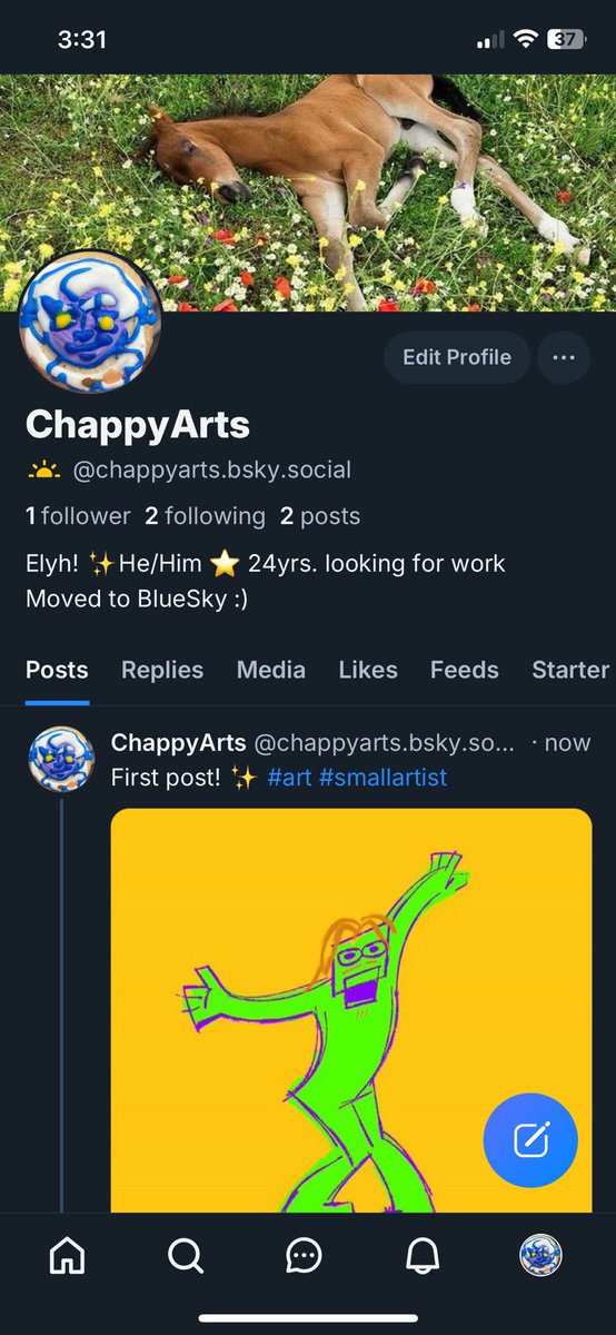 ChappyArts's tweet photo. Bluesky account! https://t.co/7FOcGCpsWq