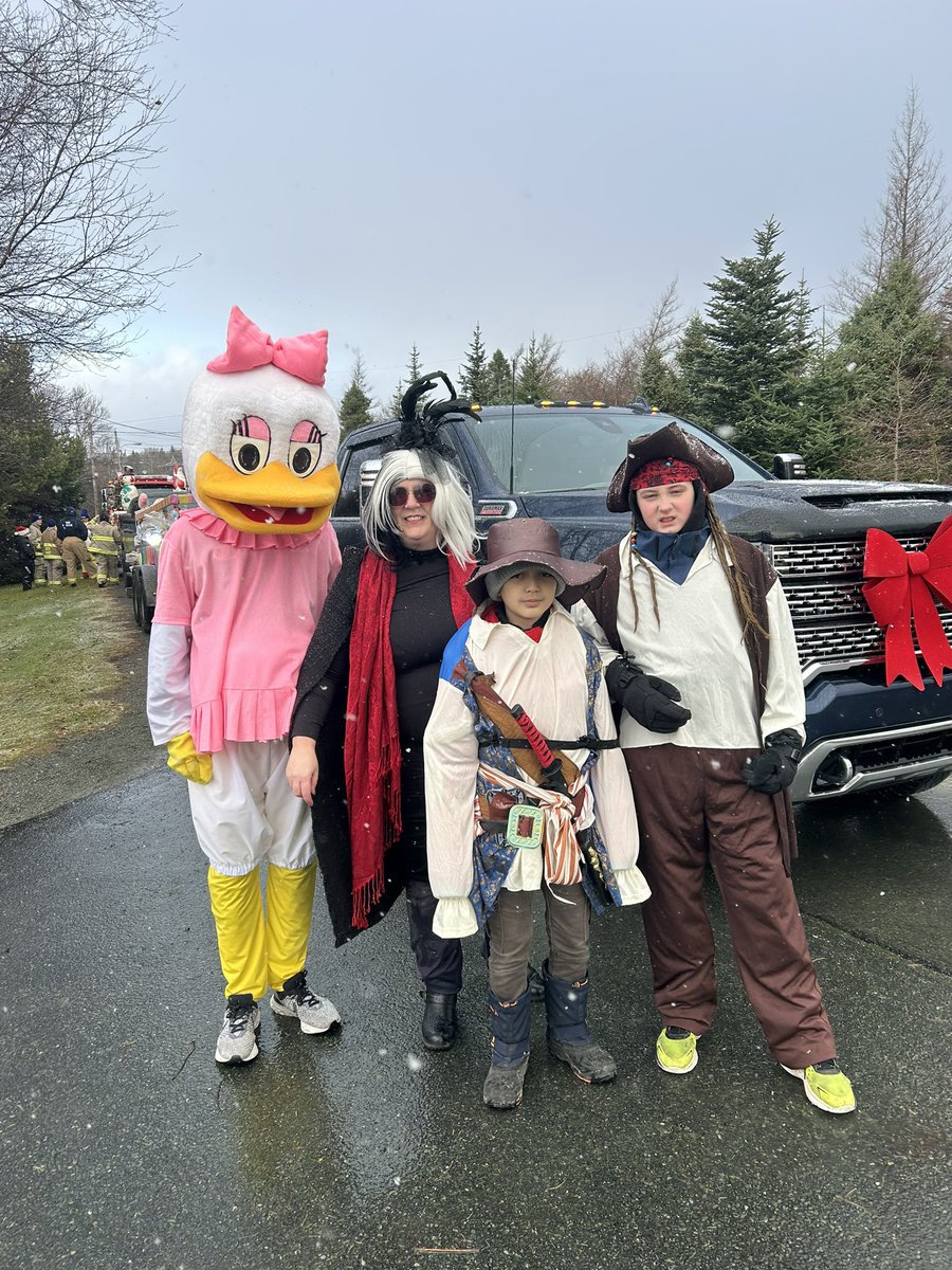 I had a great day with my student council members at the Witless Bay Parade!