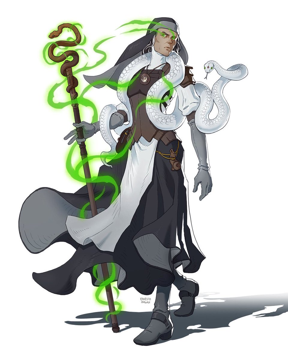 Tanith Alita, Human Witch.

#characterdesign #dnd