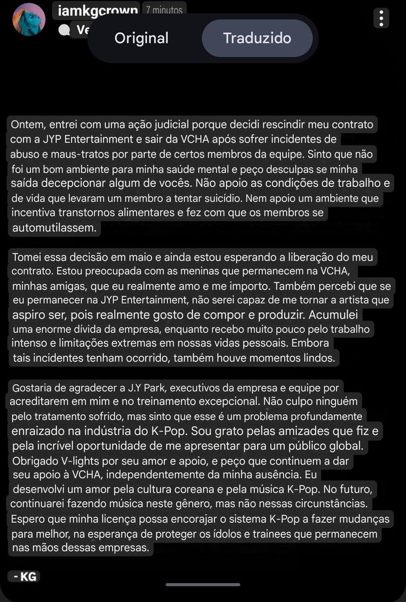 BrasilKG's tweet photo. ⚠️⚠️ Pode conter gatilhos como transtornos alimentares, abusos e su1cid10. ⚠️⚠️ https://t.co/9OY1hqPjQX