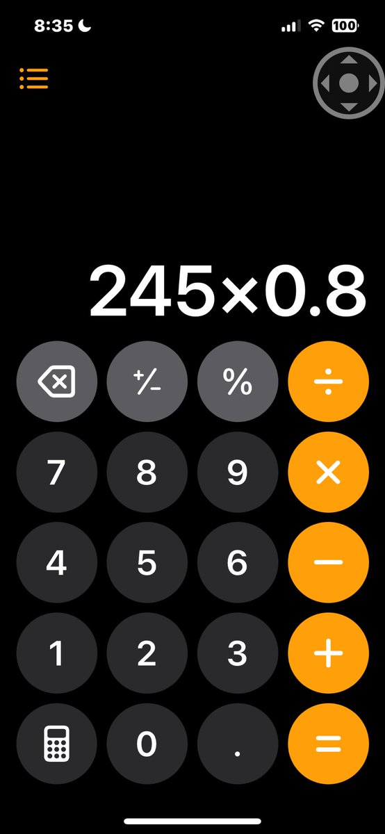 Cigepon's tweet image. 朝起きたら電卓が変わってる
#iosアップデート