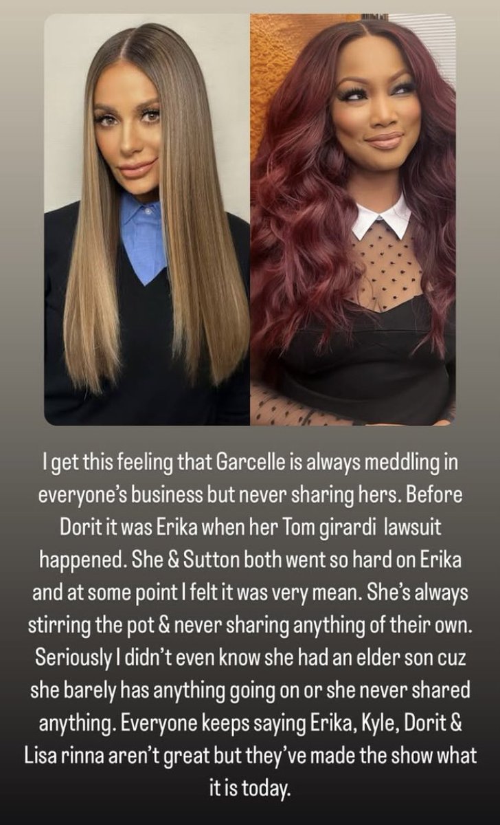 MBC0801's tweet photo. “Garcelle hasn’t shared anything about her life…I didn’t know she had an elder son” when Oliver’s been on literally since her 1st year- she’s already explained &amp; showed to us what she has going on! She’s HERSELF &amp; doesn’t try to be anything she’s not- unlike others! #RHOBH https://t.co/mcYyiSQUFX