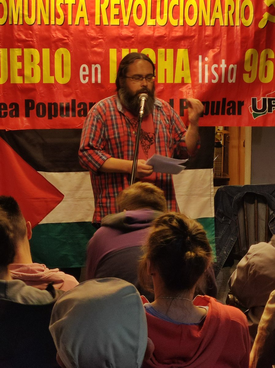 Milton Rodríguez en el Acto 52 años del Partido Comunista Revolucionario.

Reseña de la lucha sindical, la lucha por el salario contra el gobierno y la denuncia a los traidores que dirigen en mayoría el PIT CNT