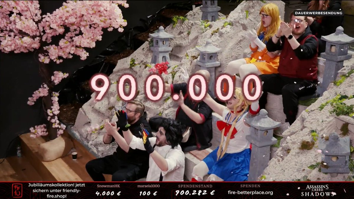 BorziSchafi's tweet image. Leeeeet&apos;s goooooo!!! 🥳😍 #FriendlyFire10 #AlleLoben #RoadTo1Million