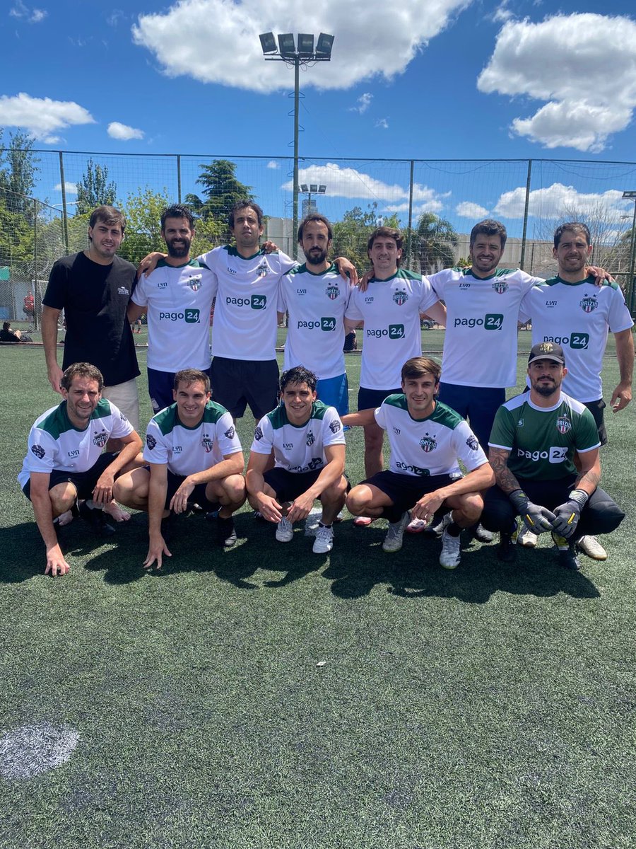 Ganó la Brizio 4 a 1 vs Acereros 
2 partidos 2 ganados! Gran arranque de la verde en el nuevo torneo💚
¡Estrenando casacas para festejar el título obtenido en la edición anterior! 🏆