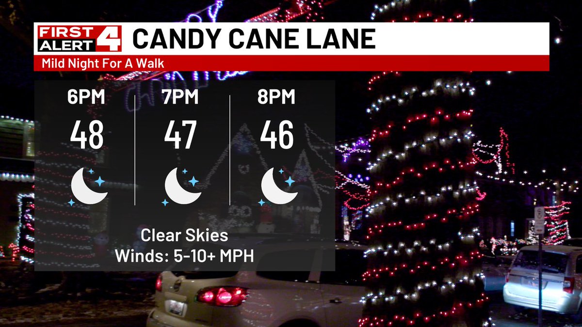 leahwx4's tweet photo. Make time for outdoor Christmas events! Tonight, you can enjoy them without freezing! #4FirstAlert #mowx #ilwx #stlwx https://t.co/vuGmMk5mtk