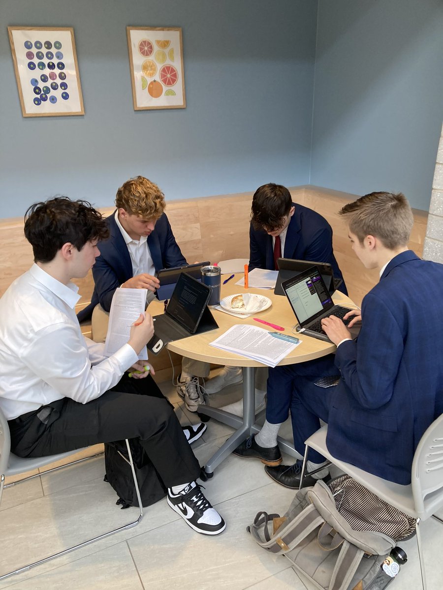 stpaulfalcons's tweet photo. Full day in Farmington for Coach Liz Kelly and the St. Paul Catholic debate team. #GoFalcons #ctdebate https://t.co/kP8hyAcrT8