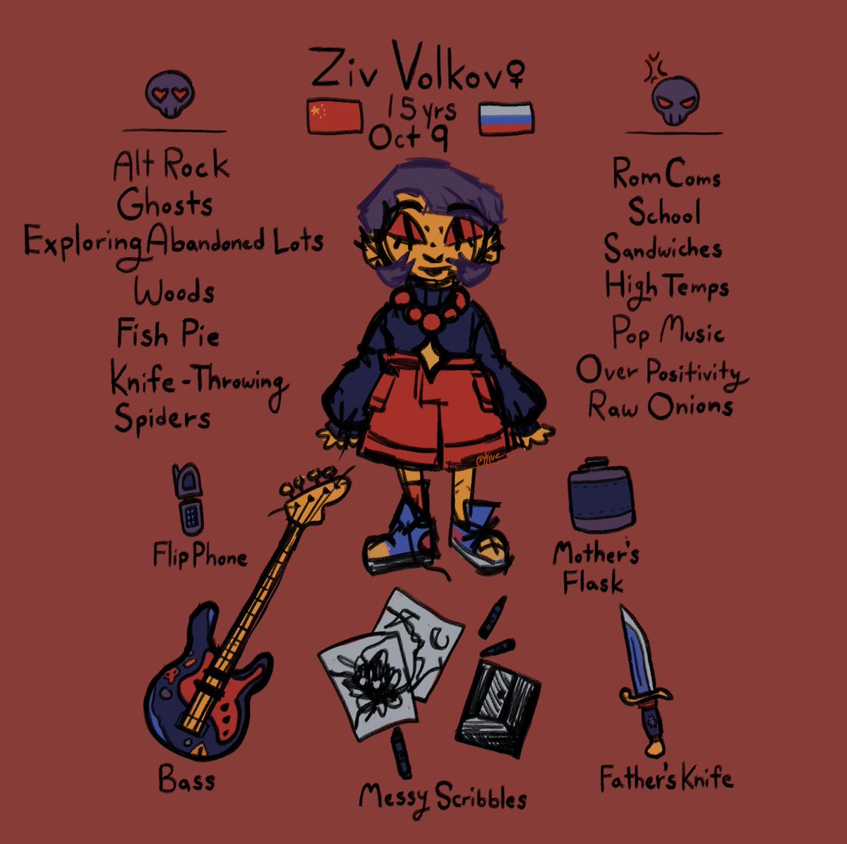 oliveu_636's tweet photo. Main Character of my Series Soulace, Ziv 💀✨

Soulace is a web series about a teen medium Ziv, who helps earthbound spirits pass on

#art #fyptwitter #digitalart #digitalillustration #Soulace #oc #originalcharacterart #Grunge #90s #dark #ghost #ziv https://t.co/VlYysyFBjy