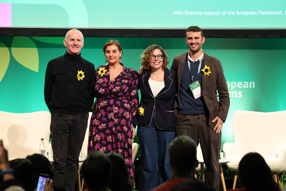 Congratulations to @TsetsiVula &amp; <a href="/CiaranCuffe/">Ciarán Cuffe</a> on being elected as our new co-chairs! 

Congratulations as well to <a href="/BenniDeMarte/">Benedetta De Marte</a> on being reelected as Secretary General &amp; <a href="/marc_gimenez/">Marc Giménez</a> on being elected as Treasurer.