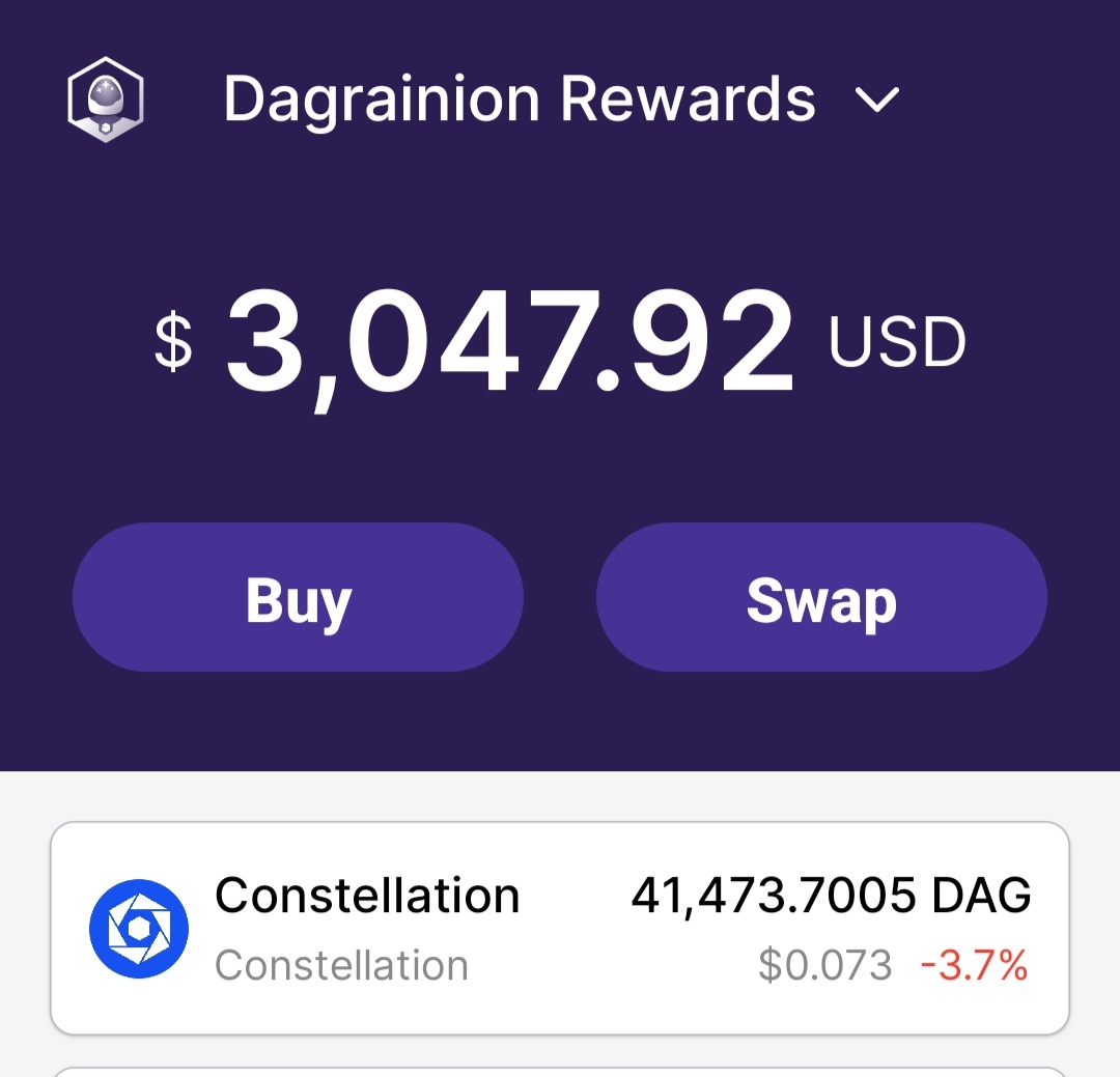 DagrainionNFT's tweet photo. Month of November we distributed over $3k worth of $DAG to our warriorNFT holders.🔥
Diversified revenue streams from our 6xDTM's @DorTechnologies
Our 2x @geodnet miners.
2025 we will recieve rewards from our @AlkimiExchange validator and deligate 250k $DAG
#AmericasBlockchain https://t.co/Foh4076Xna