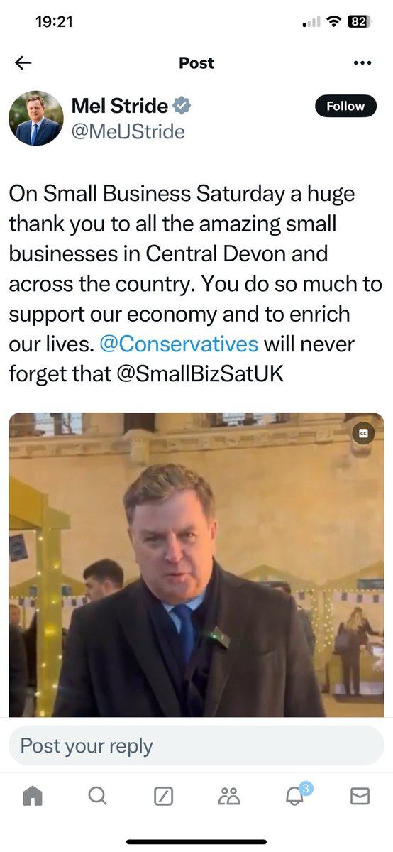 Mel Stride has not unblocked us, but we cannot comment on his posts. Stride was the poser boy for the #loancharge and #ir35 version 2 - #offpayroll. He is the most appalling turncoat politician ever. An utter disgrace frankly.