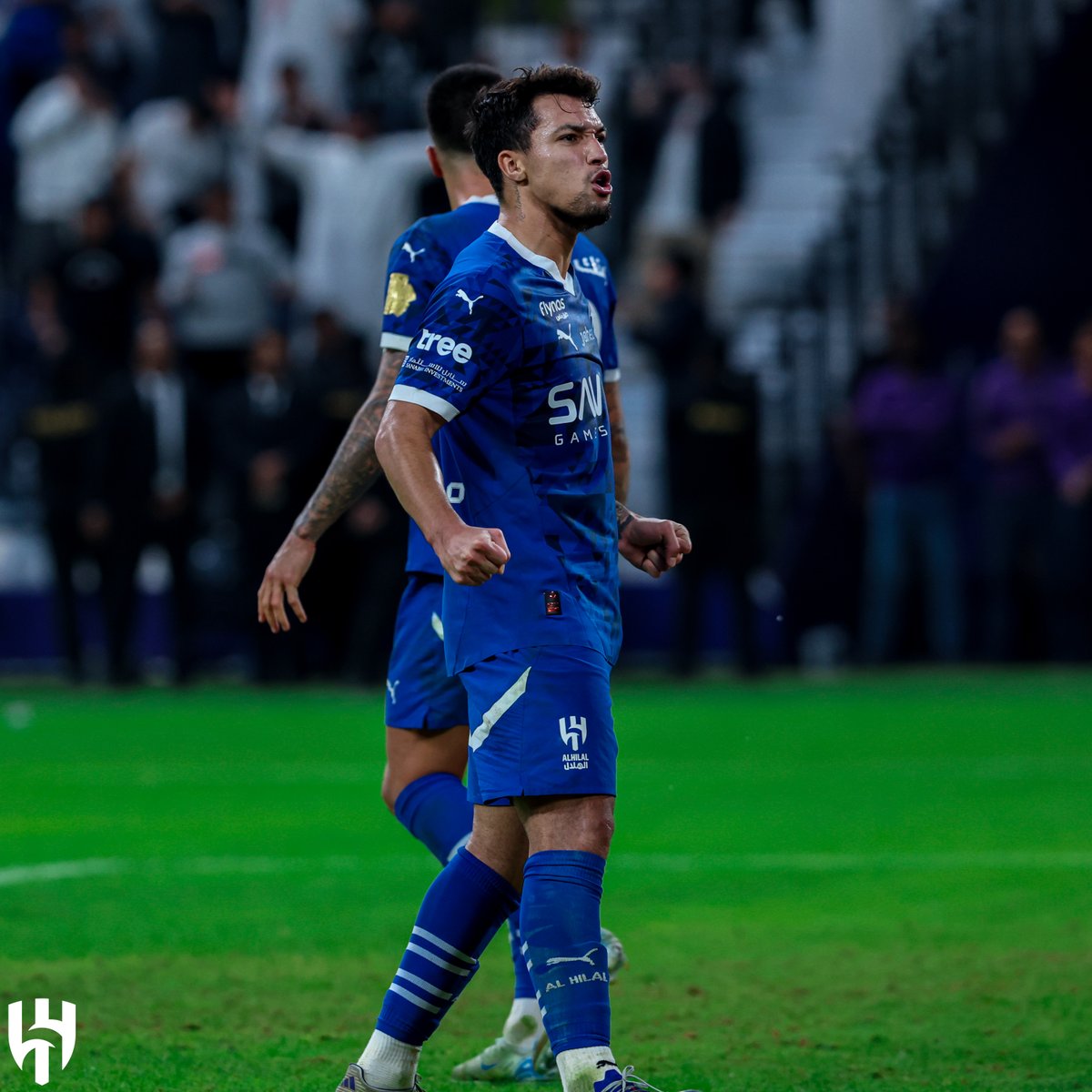 Alhilal_EN's tweet photo. All of us at 103:29 🤩 https://t.co/F1RI7ECunx