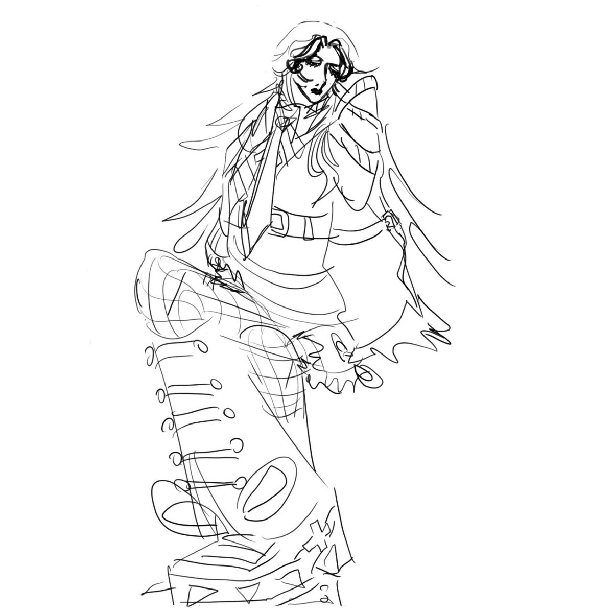 woolshrimp's tweet photo. Sketch I did yesterday (⁠人⁠*⁠´⁠∀⁠｀⁠)⁠｡⁠*ﾟ⁠+ https://t.co/VehHH22zSe