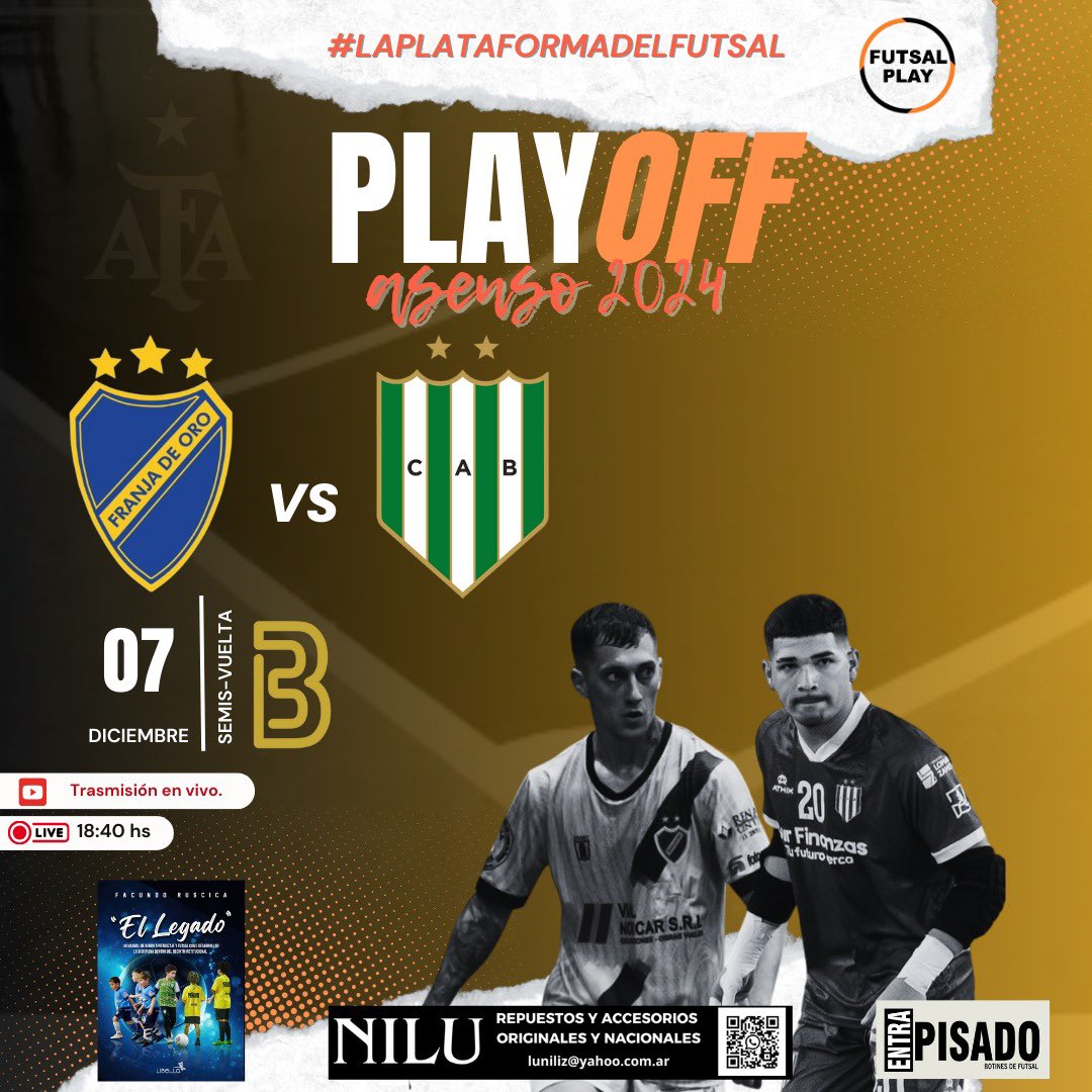 FutsalPlayTv's tweet photo. ¡EN UN RATITO! 📲🔥
https://t.co/aRIrrFVq5X https://t.co/JolRnM60WS