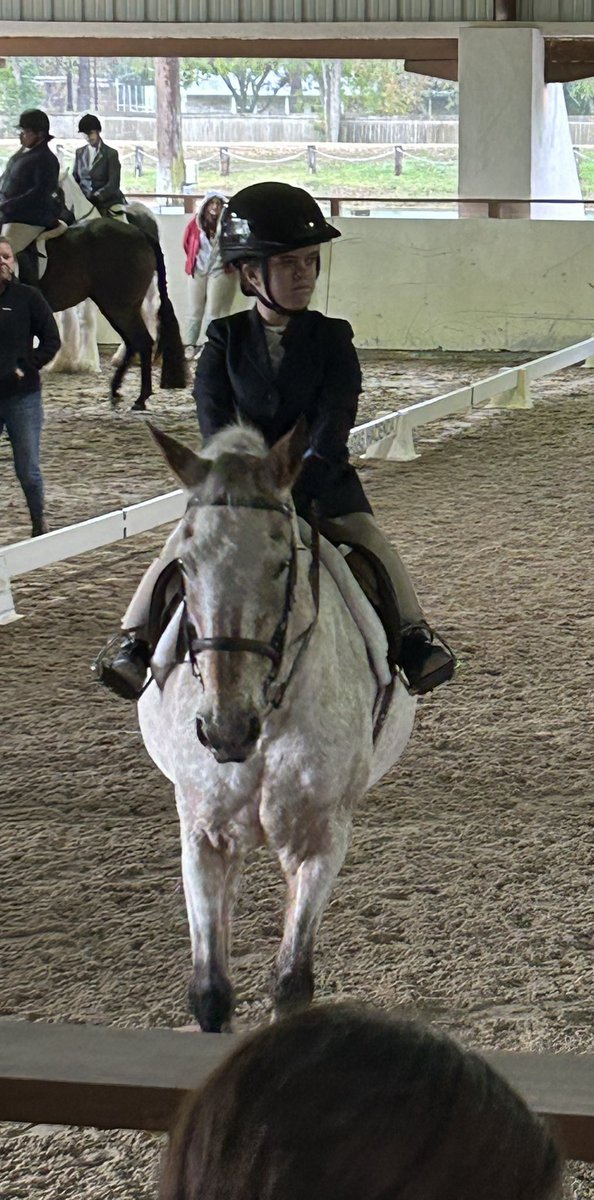 Our PAWs member Ashlyn competed in her first horse show this morning and placed in three of her events. Way to go Ashlyn!!❤️