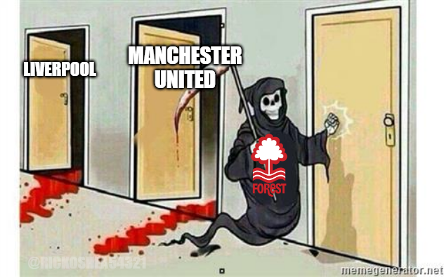 RickOShea54321's tweet photo. Nottingham Forest at Anfield and Old Trafford. 👇
#MUNNOF #MUNNOT https://t.co/S9r3VZWDXm