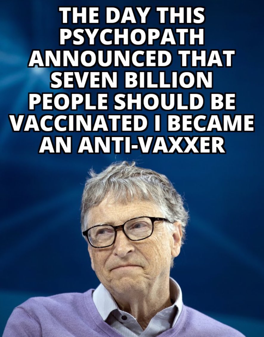 NikkiPreston107's tweet photo. @liz_churchill10 ARREST BILL GATES !!! https://t.co/NOYDWTUsHP