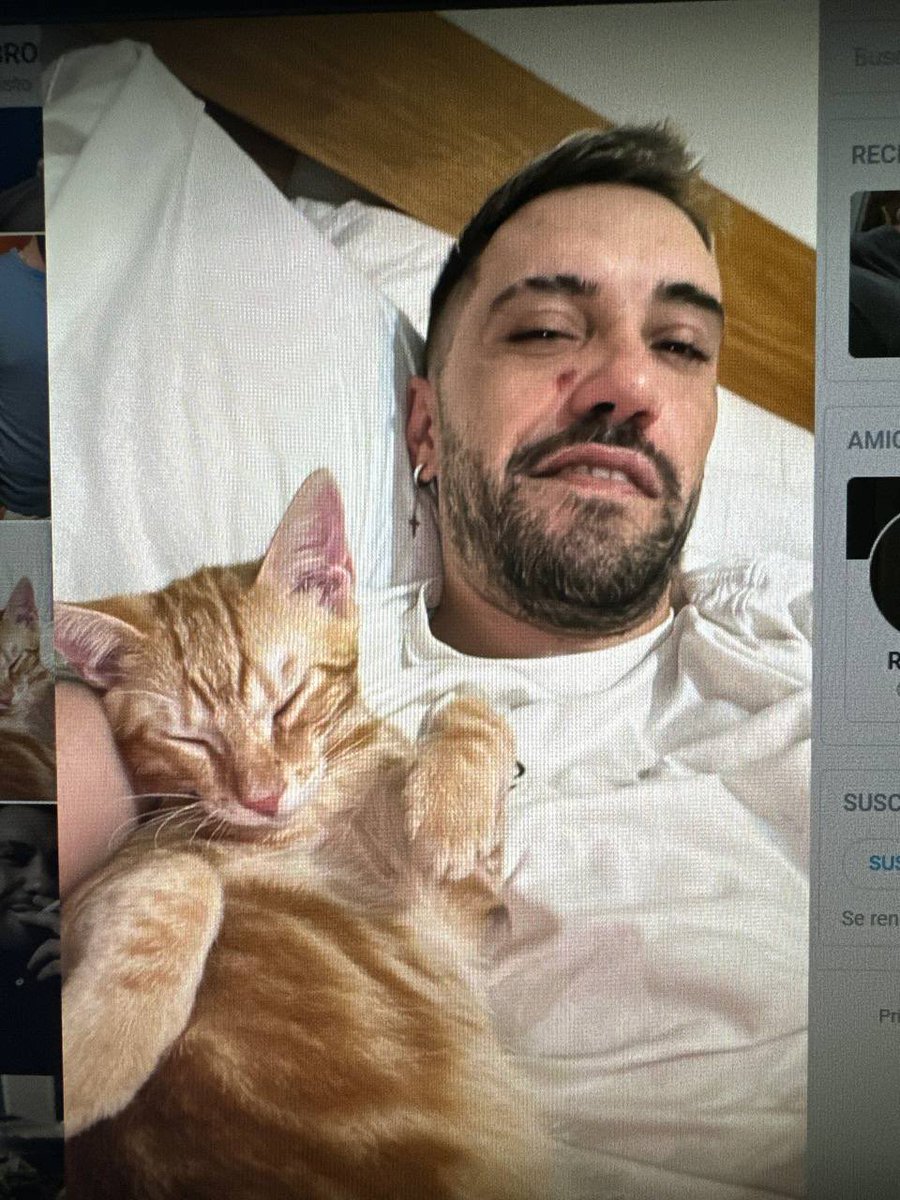lajusticieradex's tweet photo. QUE SE VEA LA CARA DE ESTE ASESINO Y MALTRATADOR DE ANIMALES. Esto es por ti, Gato. #FREEGATO #joseyruth https://t.co/Ntey0f6ojO