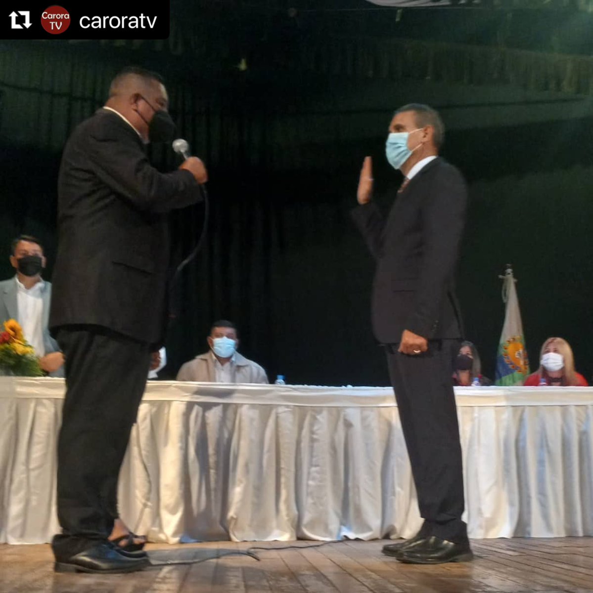 Hoy se cumplen 3 años de nuestra juramentación como alcalde. Una persecución despiadada, me hicieron cambiar de escenario pero no han logrado apartarnos de esa lucha que seguimos librando por la transformación de nuestro municipio y el país.