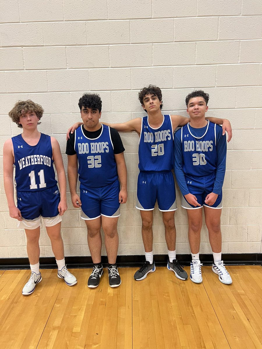 WHSrooHOOPS's tweet photo. Something special happened today within our basketball program. Our managers, who work extremely hard, were given the opportunity to get a jersey and play in a game. They delivered and our varsity guys were there to cheer them on. GO ROOS! @whsrooathletics https://t.co/ptGIWxb1LC