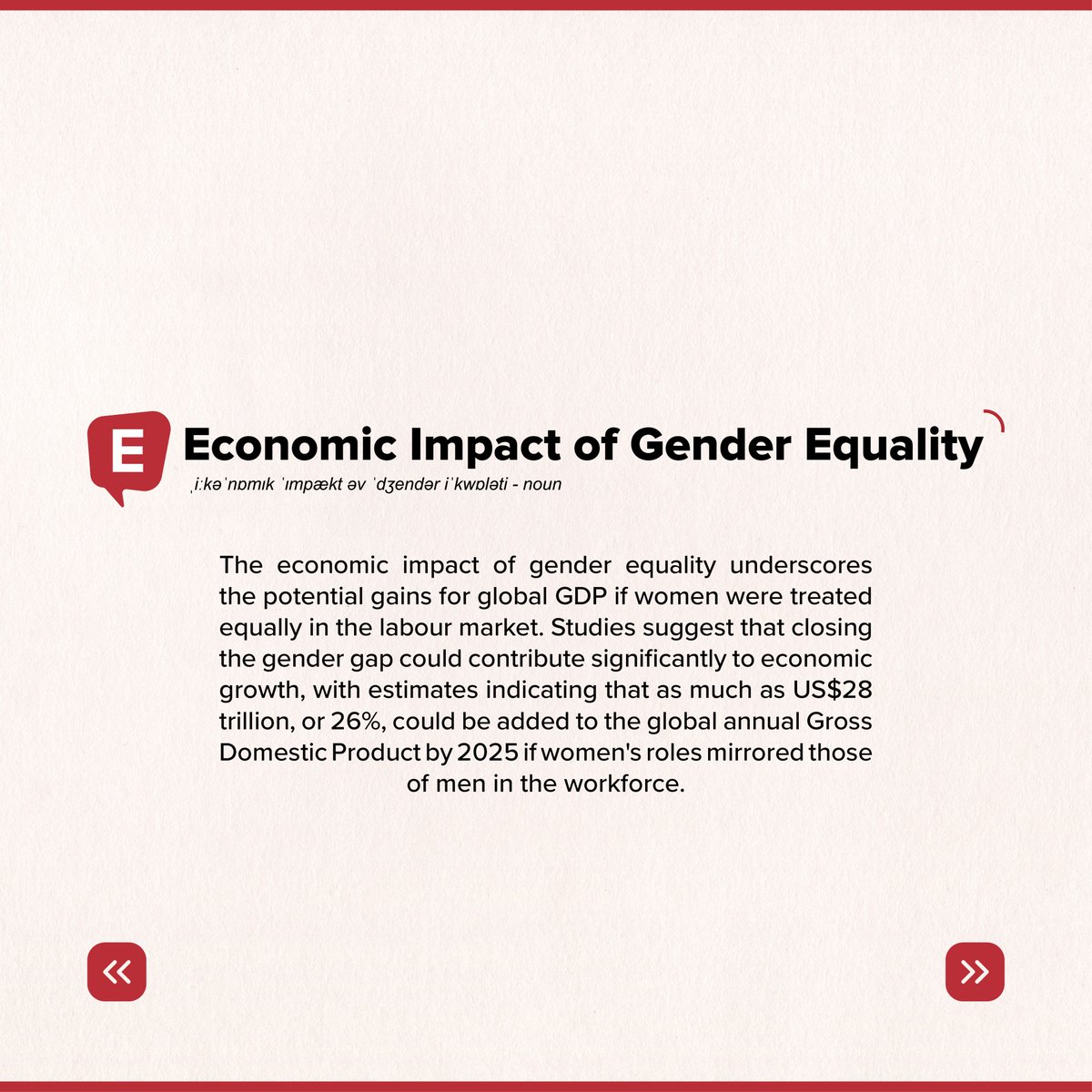 UNDPWACA's tweet photo. 🧵1/2 | #DAY13 of #16DaysOfActivism

Ready to expand your gender vocabulary with an "E"ye-opening discussion? Today, we’re diving into key terms starting with "E"

 Join us on Dec 10 for the launch of the #GenderDictionary. Don’t miss out—set a reminder here:

👉🏾https://t.co/9gOFG6Fr8X

#IAMSAHEL |  #16Days | #NoExcuse