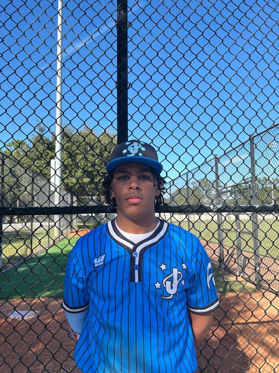 #18 Jahmir Sims SS
Jsizzles/Figs Baseball 17U
⁦<a href="/figsbaseball/">Figs Baseball</a>⁩

1 for 2 with a double; 1R; 2RBI; 1BB, and a stolen base. 

@prospectwire
#PWPoG
#PWBaseball❄️⚾️
