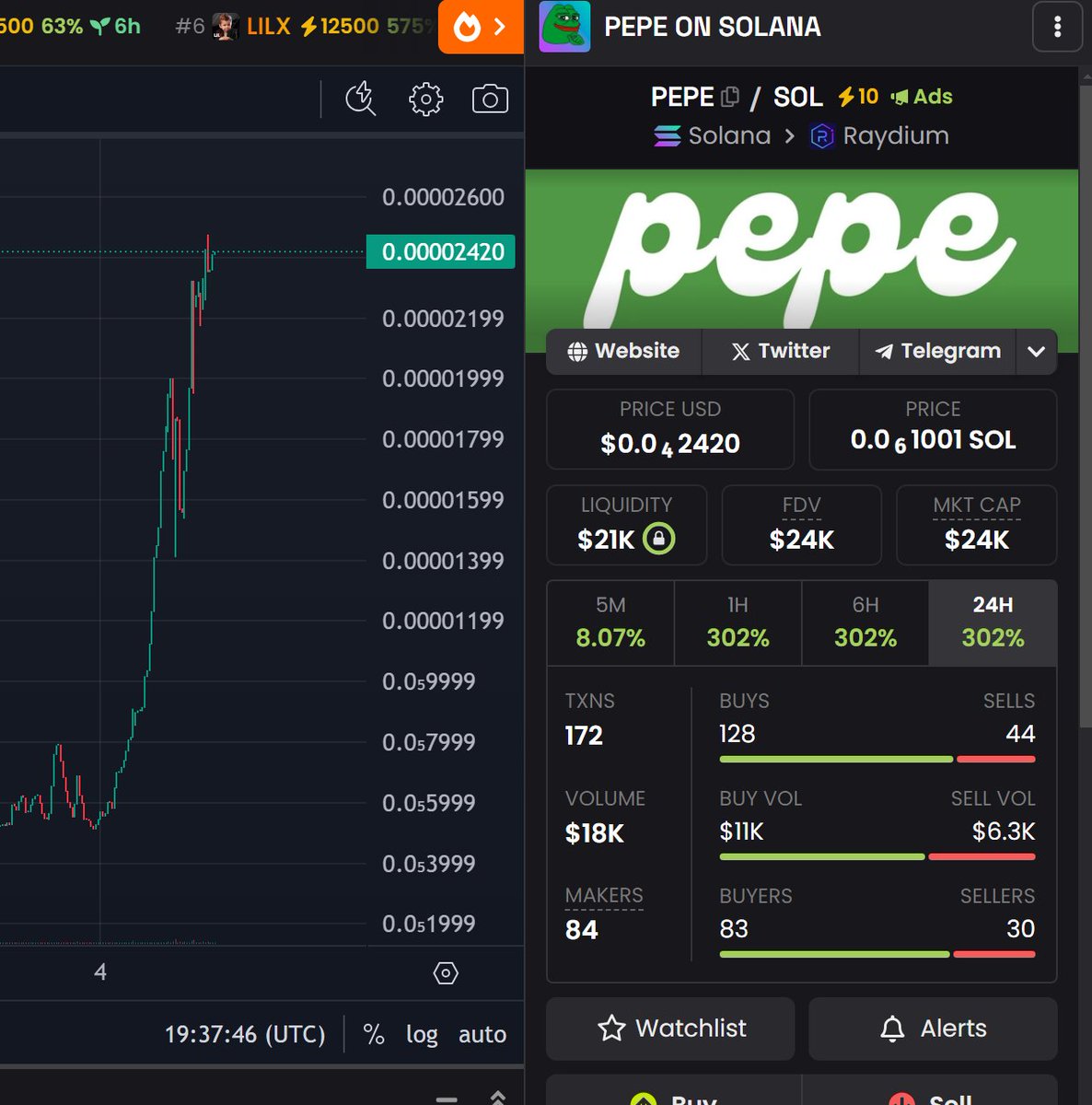 25K smashed then 100k then 1M we go higher fam LFG 

$PEPE CTO all about community fam LFG 

dexscreener.com/solana/FJEH2UM…