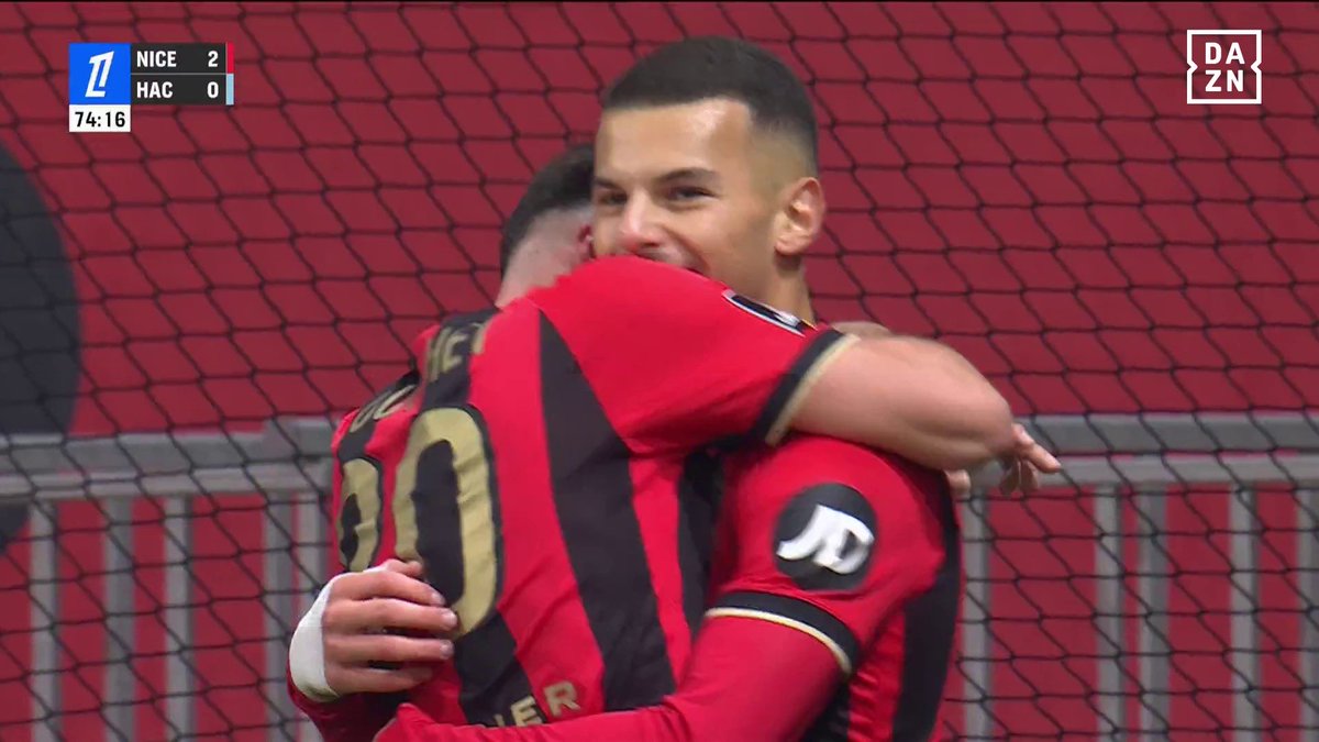 ActuL1_'s tweet photo. BADREDINE BOUANANI POUR LE 2-0 🥵❤️🖤

📸 @FreeFoot https://t.co/sscCqo3P72