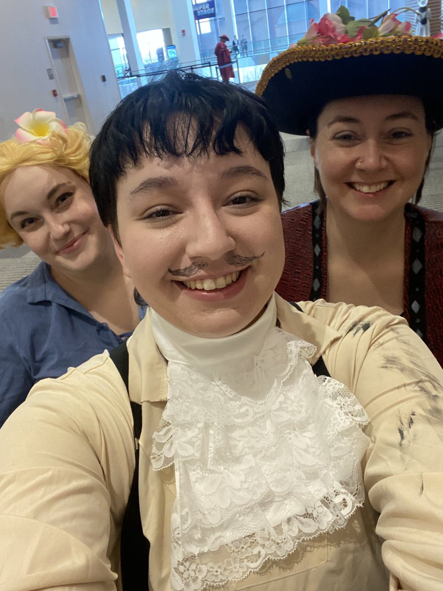 gendercrowley's tweet photo. calypsoโs birthday is every day if you want it to be #gcccrew #galaxycon #ofmd https://t.co/3iubzSb7vU
