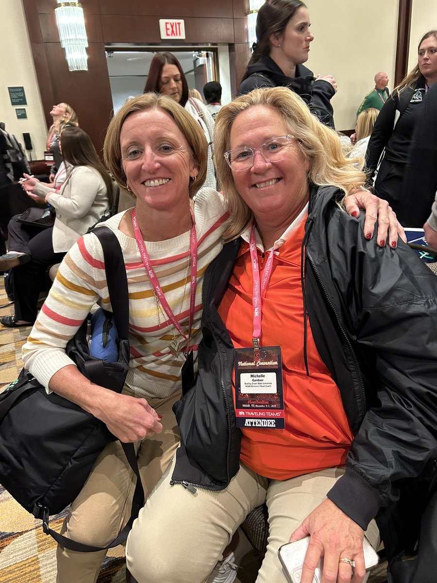 btholl's tweet photo. What a week for fellowship and education at the @NFCAorg convention and spending it with Michigan blue bloods make it even more special. @umichsoftball #NFCA2024 https://t.co/74LICcNvrb