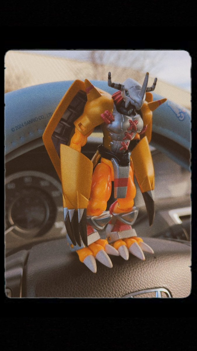 Found this guy at goodwill today ♥️ used to love Digimon growing up