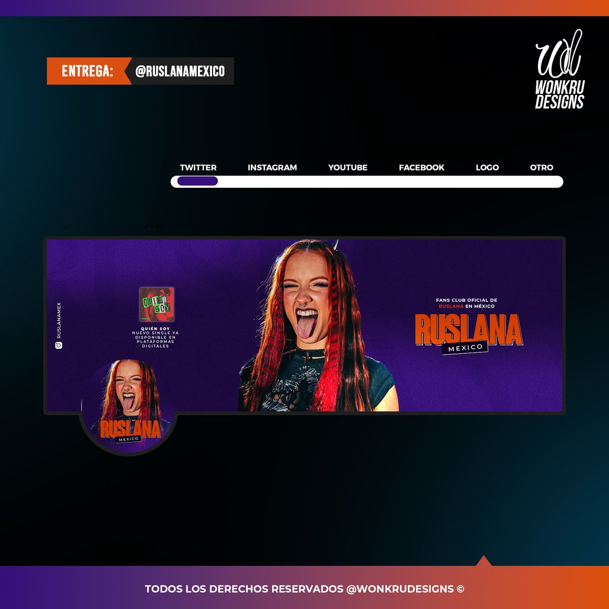 Nuevo diseño para <a href="/RuslanaMexico/">RUSLANA MÉXICO.</a> 

¡Gracias por tu pedido!
© Wonkru Designs.