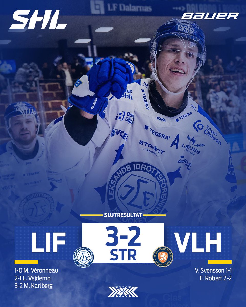 Sraffseger hemma mot Växjö! #leksandsif