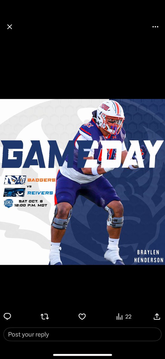 COACHES!! WHEN YOUR OL LEAVE THE ROOM COME PICK ME UP! IMMA DAWG TAPE DONT LIE! DOMINATED MULTIPLE D1 PROSPECTS!!🚨🚨
6’4 290 CENTER AND GUARD
<a href="/TreverMcFalls/">Trever McFalls</a> <a href="/SnowCollegeFB/">Snow College Badger Football</a> <a href="/coachaliifua/">Ricky Aliifua</a> <a href="/JUCOFFrenzy/">JUCO Football Frenzy</a> <a href="/KyleMorgan_XOS/">Kyle Morgan Southwest Area Scout</a> <a href="/JGonzalesJr10/">Julio Gonzales Jr.</a> 

hudl.com/v/2QsY79