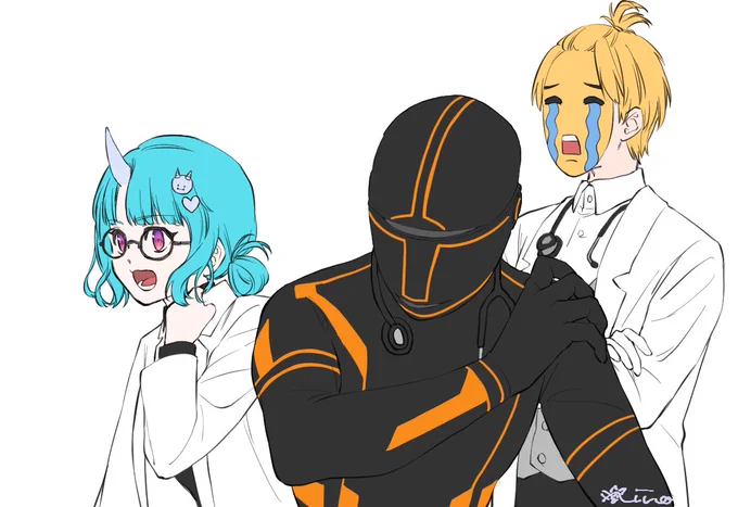 三権分立医院長ズ#描クテル #寧々丸絵巻 #ぺんちゃんの絵本#VCRGTA絵 #VCRGTA3 