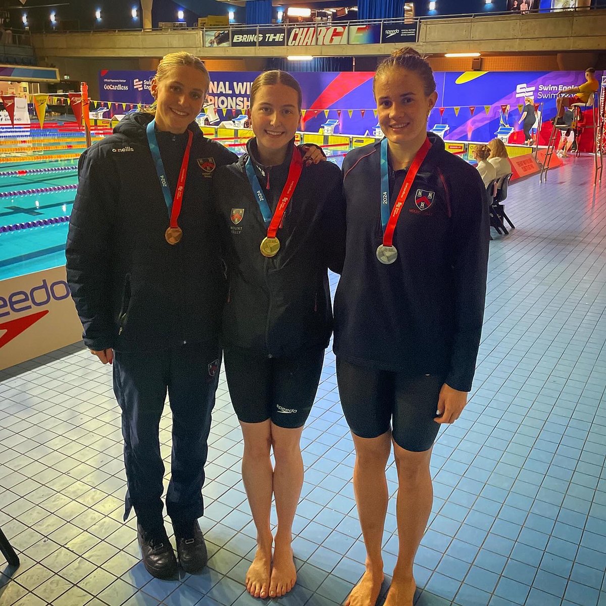 MountKellySwim's tweet photo. Day Three - Swim England Winter Champs
🥇 12 medals from Blythe, Ella, Flawia, Anastasia, Abdul, Rio
🏁 27 Final Swims
⏱️ 2 Open MK Records
📈 5 Big 800m Freestyle PBs
🔥 Unrivalled team spirit
#MKFamily #TeamMK #BringTheVibe https://t.co/gW1QvmrZ8w