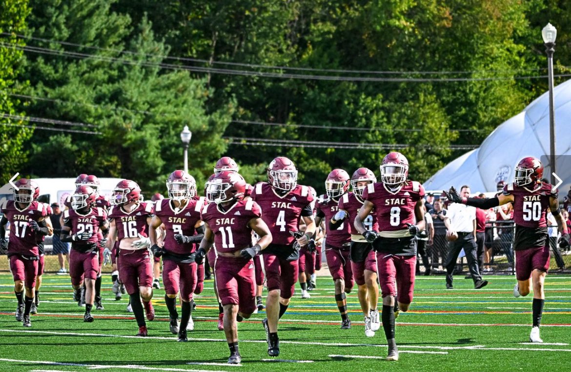 KadaneJ's tweet photo. After a great talk with @CoachBarrySTAC and staff, I’m blessed to receive my first offer from @STACSprintFB. @MountToday https://t.co/y9Daa6kzx5