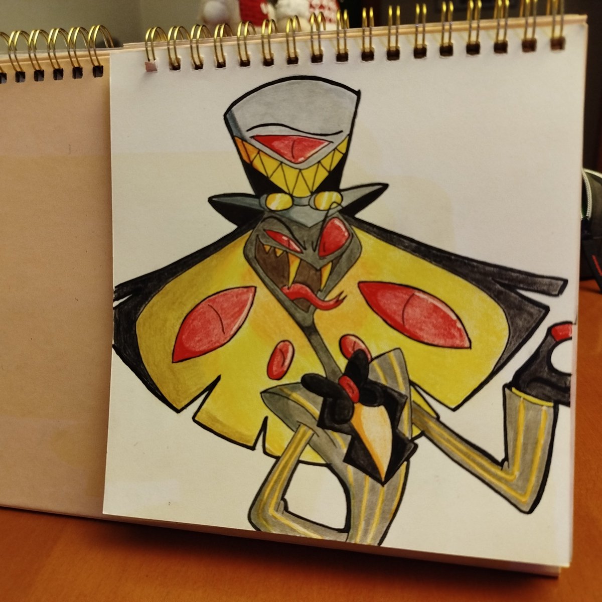 CoraimaLC's tweet photo. "Son?!"

#HazbinHotelChallenge #October #SirPentious https://t.co/CcsvlAtjfO