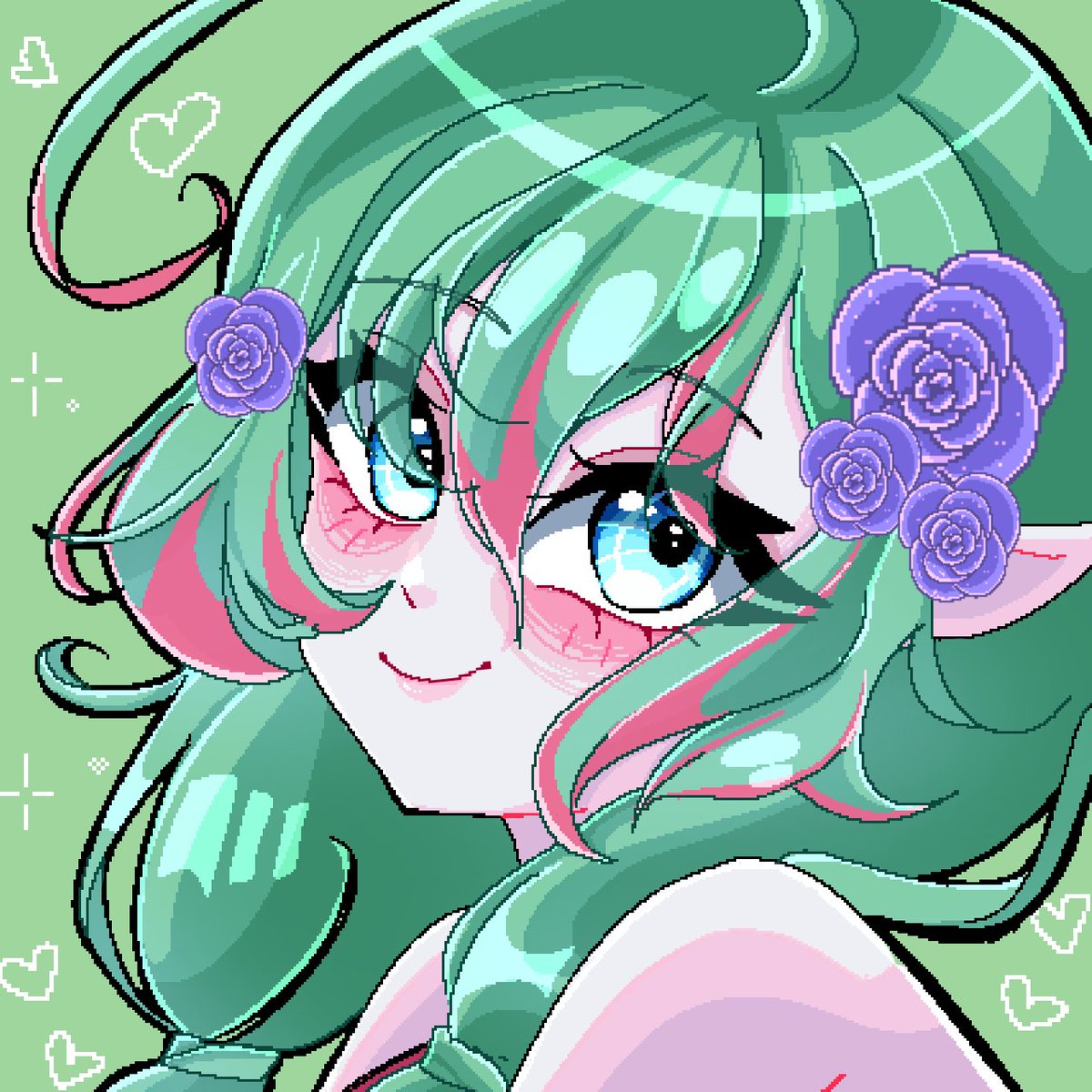 Rinnyvirtual's tweet photo. Ya casi se sube el pixel art de hoy ~  estén atentos ~ pero antes quería anunciar que si desean un pixel art costará 5$ :3 Cada uno! ~ (así también trabajare más para llegar a la meta que tengo :D) 

Me ayudarías mucho con un like y un retweet! :'3 💕 https://t.co/meXSyzKB9A