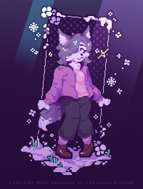 __b_dot_stuff's tweet photo. colored battle sprite styled commission for @/NeoXZenith! (and commissioned text for @/x_X_LatinWord_X_x on gamejolt because they wanted to be silly)
thank you for the support !! <3 https://t.co/hqxUbQLiHQ