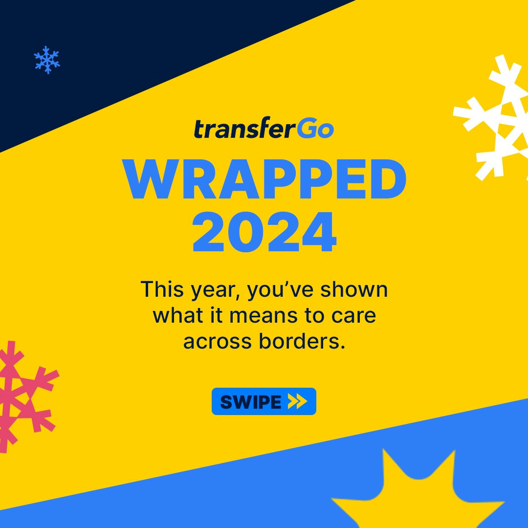 TransferGoAfric's tweet photo. From countless moments of love sent back home to every little way you showed up for your people. We love and appreciate all of it.
Thank you for choosing TransferGo always!
#TransferGoAfrica #TransferGoChristmas #12DAYSOFCHRISTMAS #DettyDecember https://t.co/k4lHYQmzWG