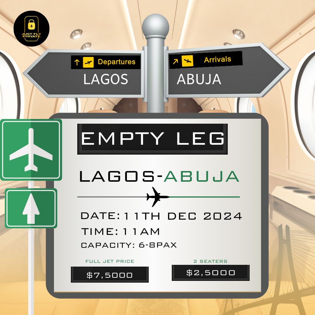 justflyjet's tweet photo. Empty leg notification ❗️ https://t.co/dyPnqXAFWl