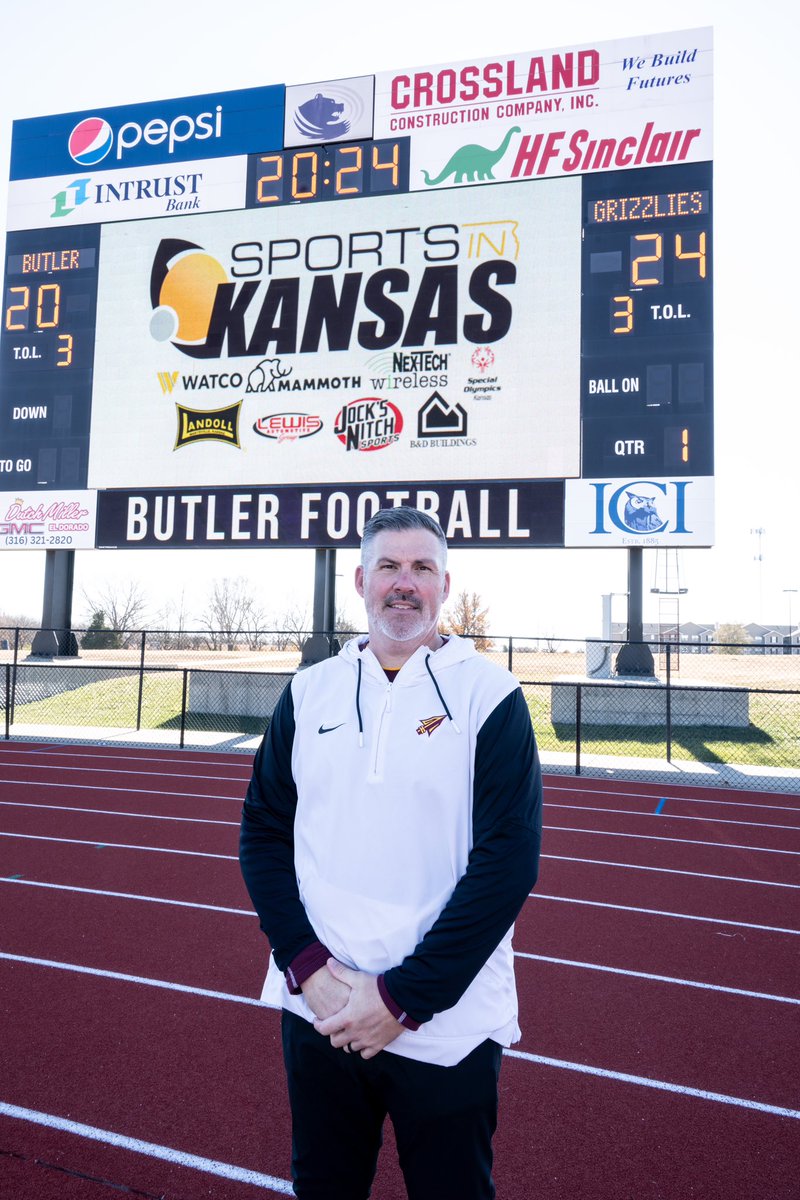 2024 Sports in Kansas 5A 🏈Coach of the Year

Tony Crough of Hays 

Crough led Hays to their first ever state football championship game as the Indians finished as runner up in 5A for the best finish in school history. Crough has developed a consistent contender in Hays who