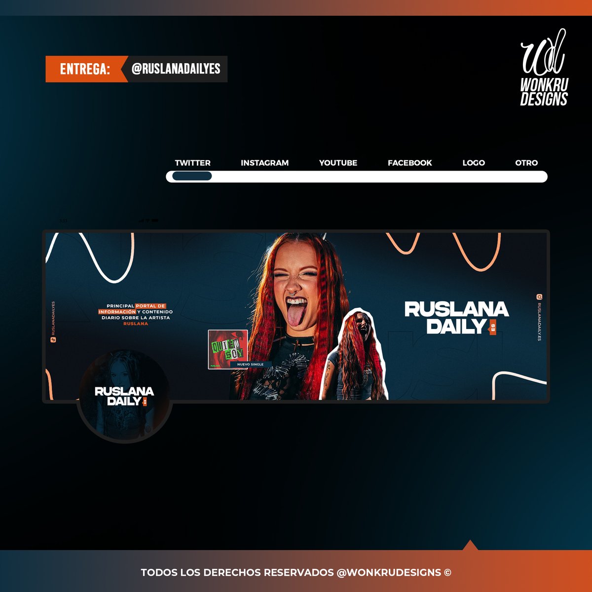 Nuevo diseño para <a href="/RuslanaDailyEs/">Ruslana Daily ES</a> 

¡Gracias por tu pedido!
© Wonkru Designs.